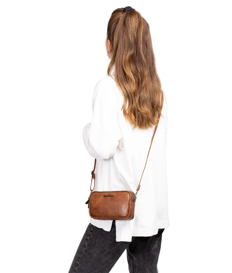 Giulia Pieralli Classic Small Shoulderbag Cognac
