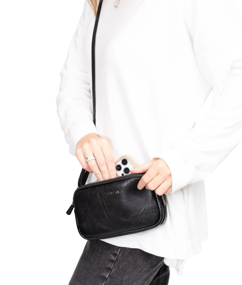 Giulia Pieralli Classic Small Shoulderbag Black