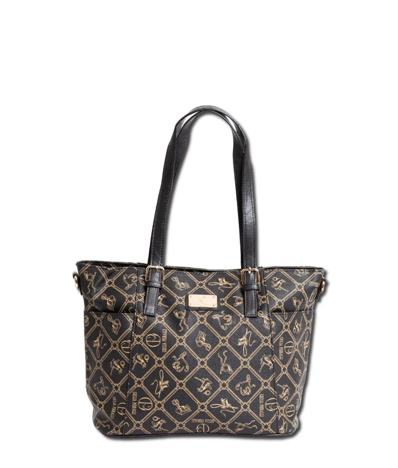 Giulia Pieralli Logo Shopper Black