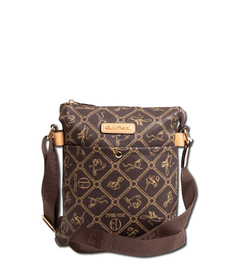 Giulia Pieralli Logo Topzipper Coffe Beige