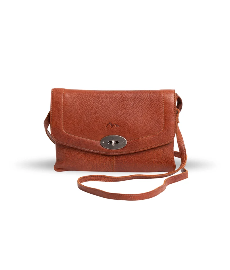 BHC Tiramisu Small Flapbag Cognac
