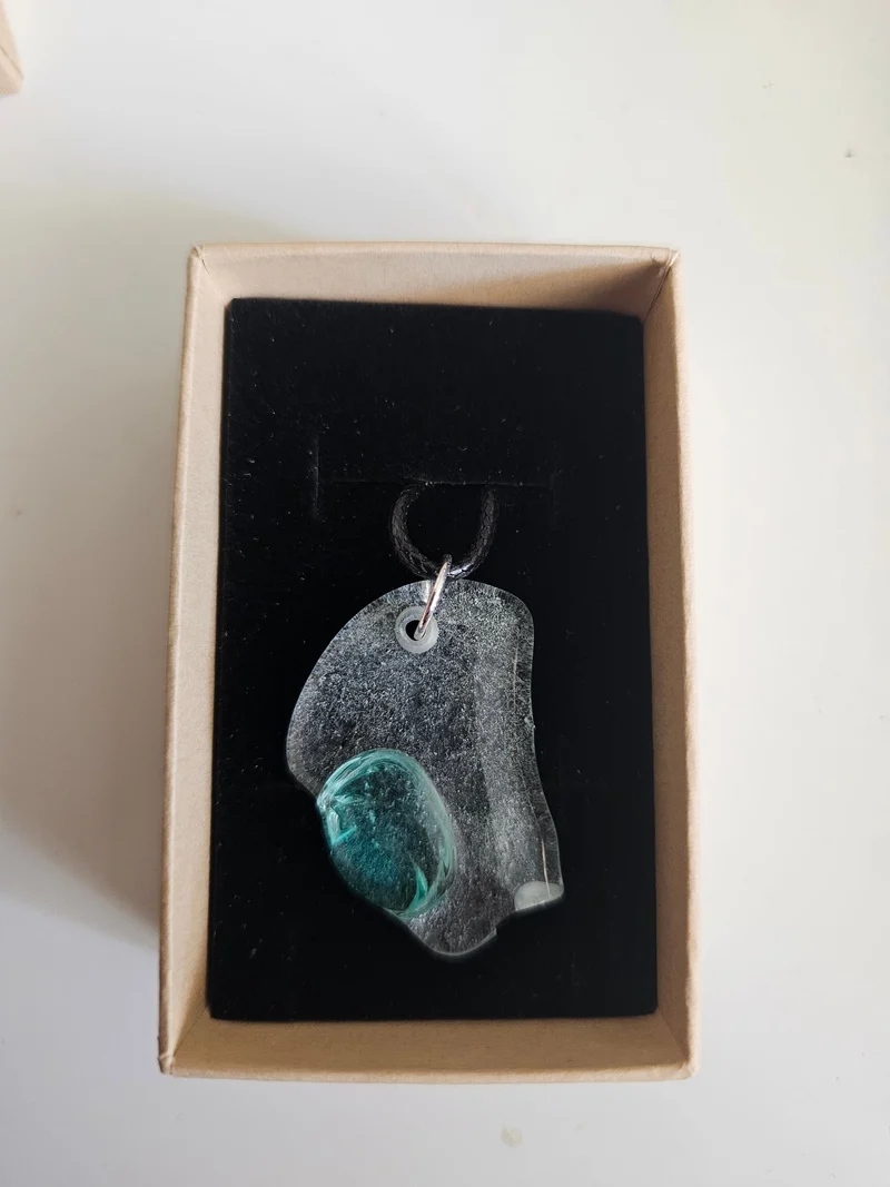 Ocean heart Halsband