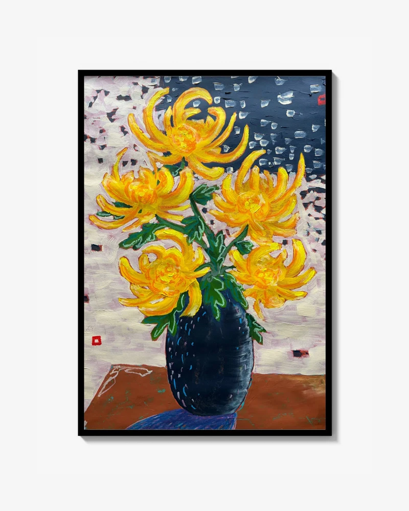 Krysantemum Print