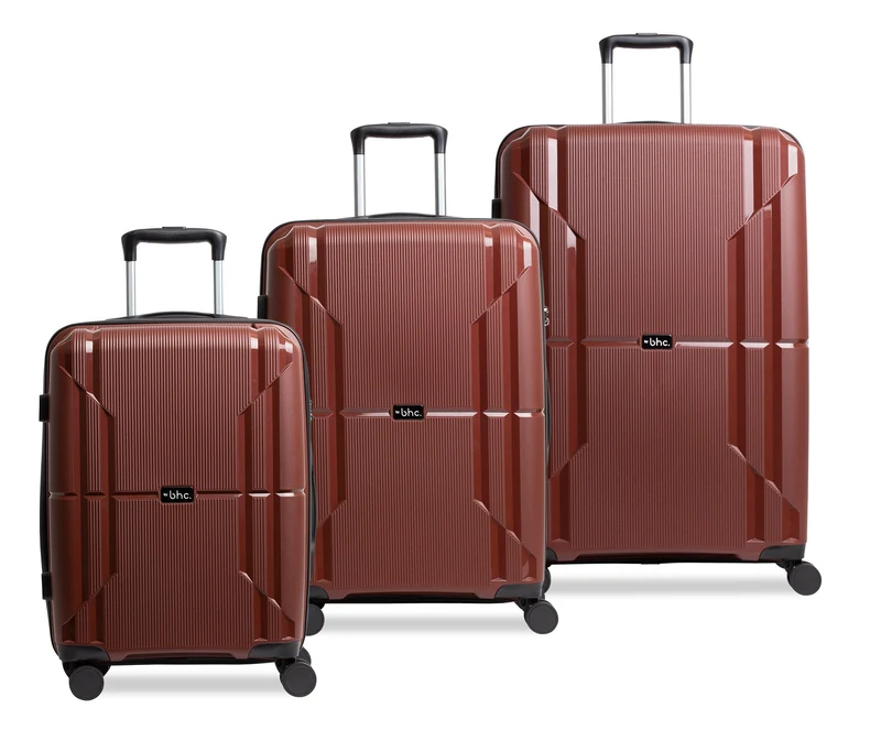 BHC PP Luggage Ibiza 3-set Wine