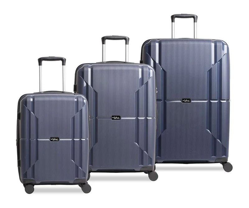 BHC PP Luggage Ibiza 3-set Navy