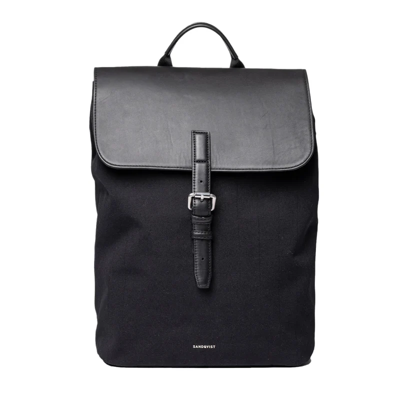 Leather Lid Backpack 14"
