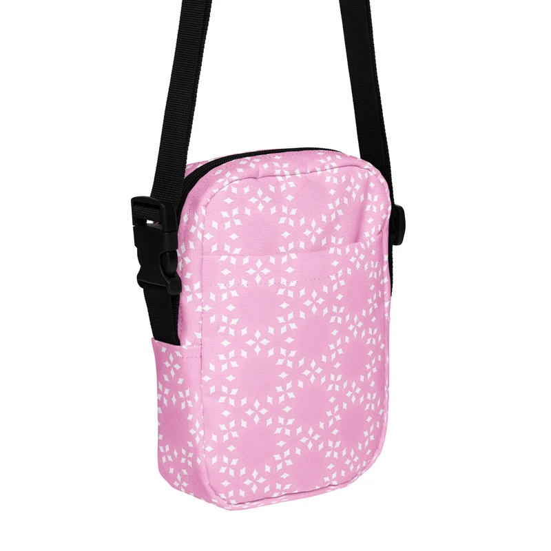 Crossbody Väska Plurr Krans rosa