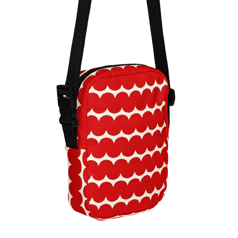 Crossbody Väska Alex Våg Röd
