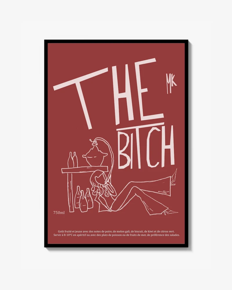 The Bitch 'the red one' Poster
