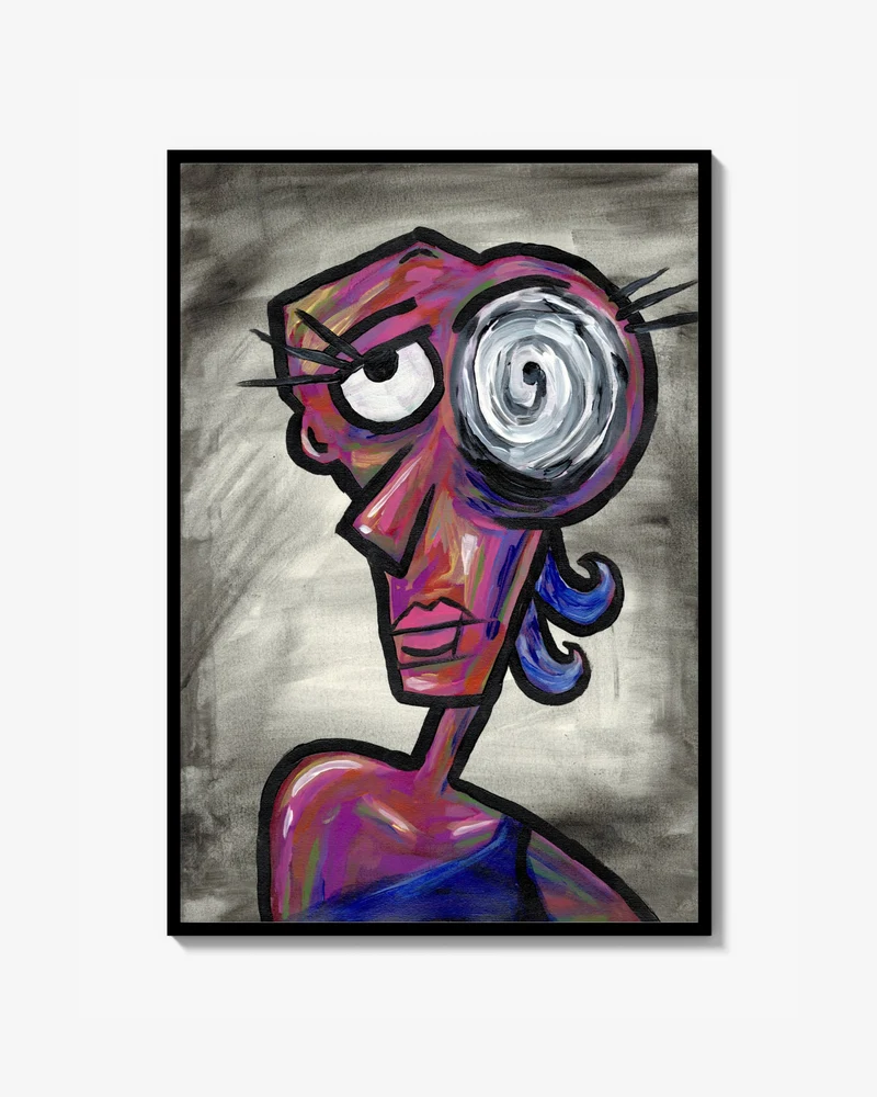 Purple Pamela - Poster