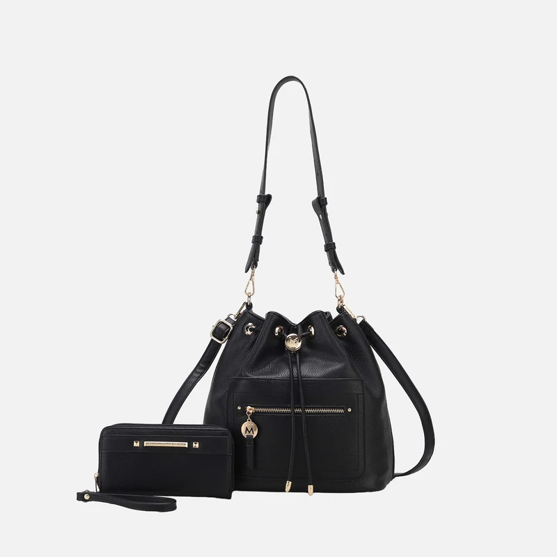 Larissa Bucket Bag and Wallet Set