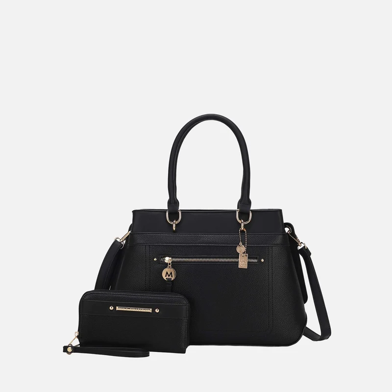 Gardenia Tote Bag and Wallet Set