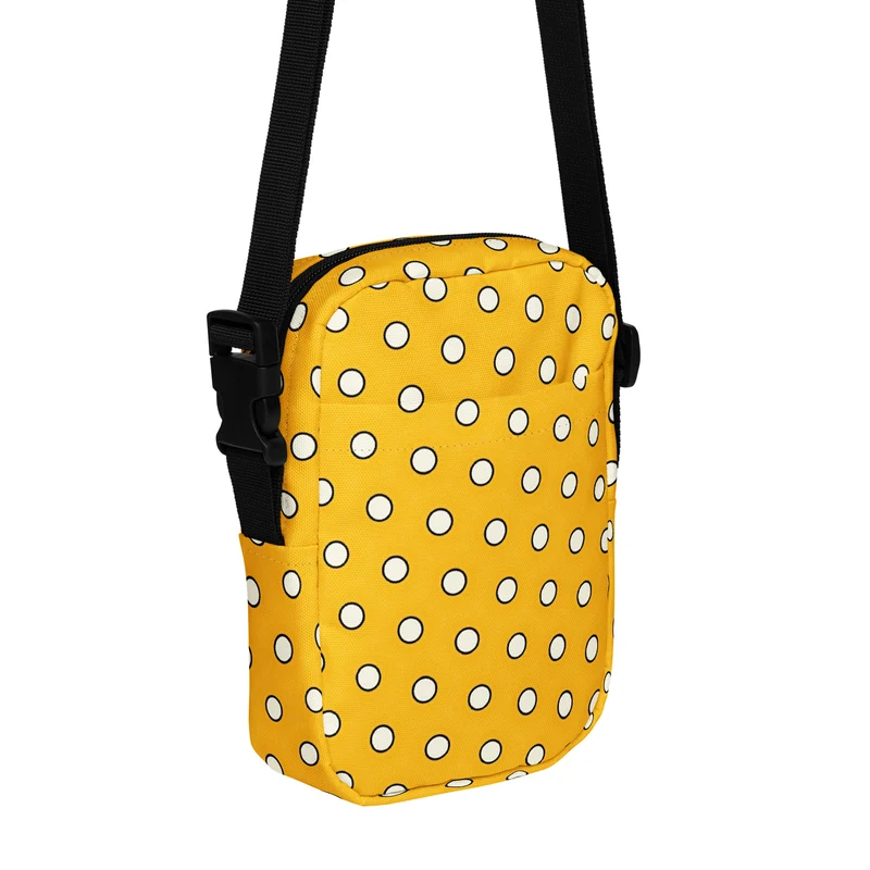 Crossbody Väska Piet Prickig gul