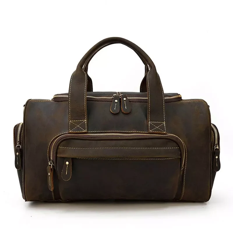 Mens Leather Holdall | GUAYAQUIL