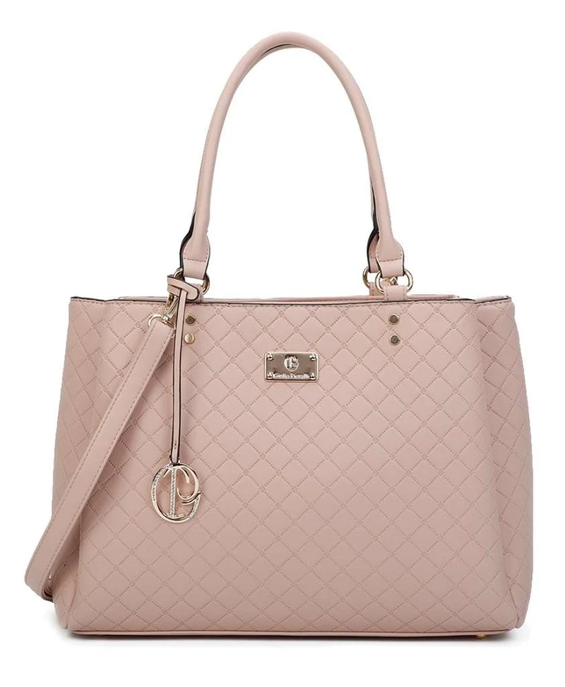 Giulia Pieralli Moda 197 Logo Handbag Pink