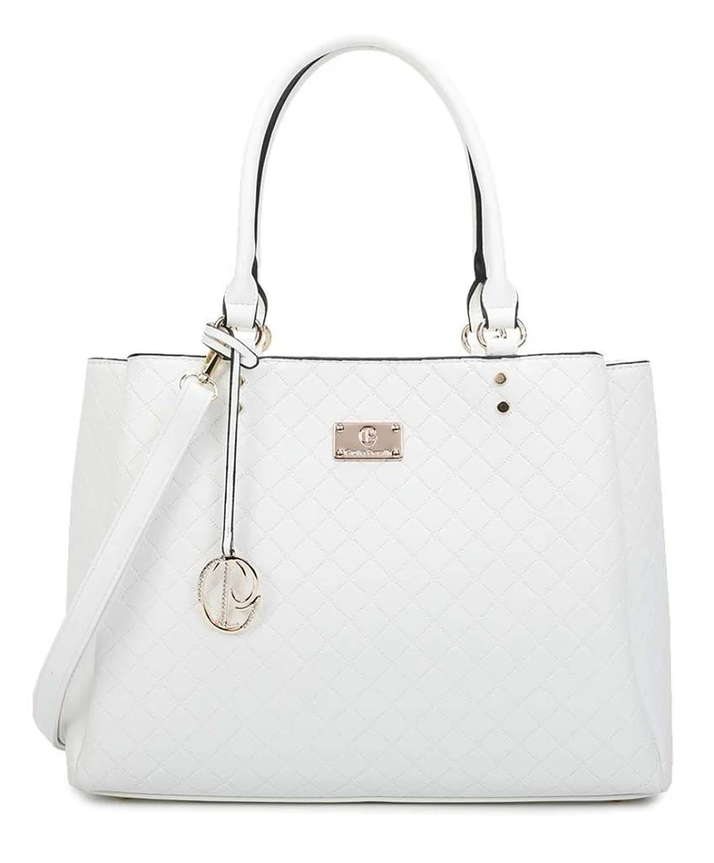 Giulia Pieralli Moda 197 Logo Handbag White