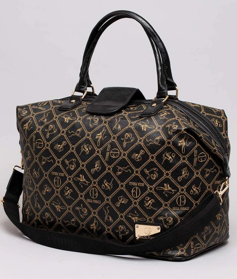 Giulia Pieralli Logo Hannah Weekendbag Black