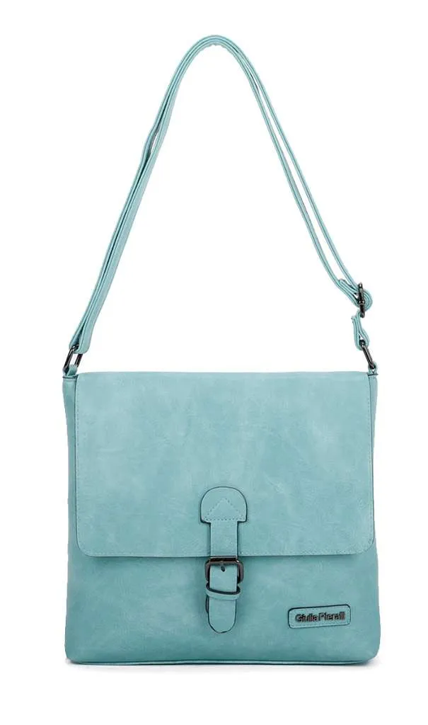 Giulia Pieralli Classic One Room Flapbag Turkis