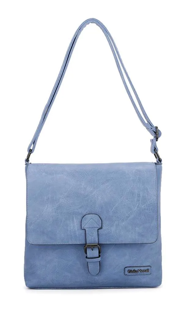 Giulia Pieralli Classic One Room Flapbag Blue