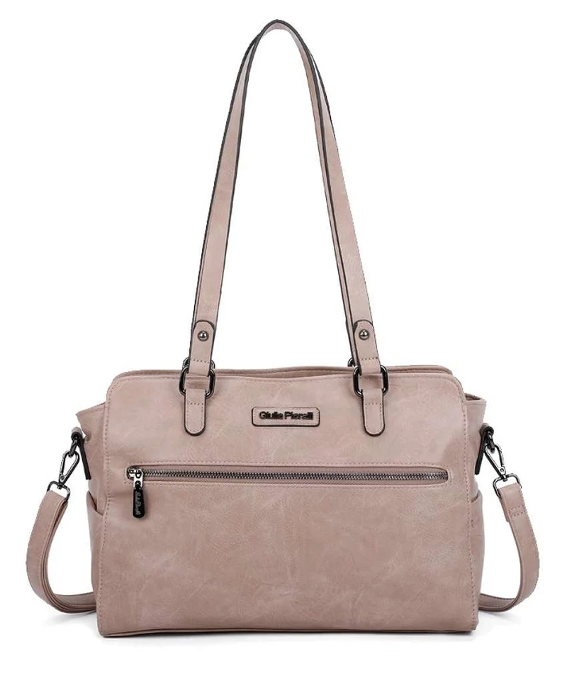 Giulia Pieralli Classic Handbag Taupe