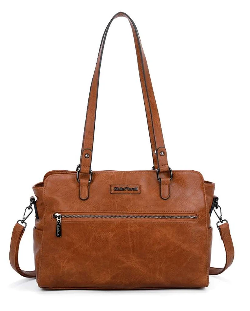 Giulia Pieralli Classic Handbag Lightcognac