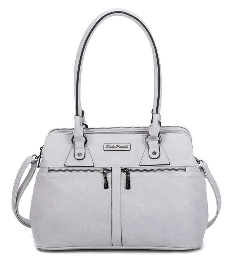 Giulia Pieralli Classic Workingbag Lightgrey