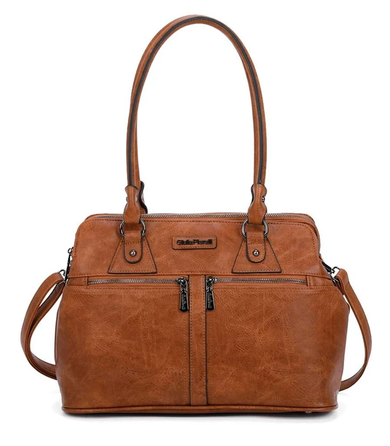 Giulia Pieralli Classic Workingbag Lightcognac