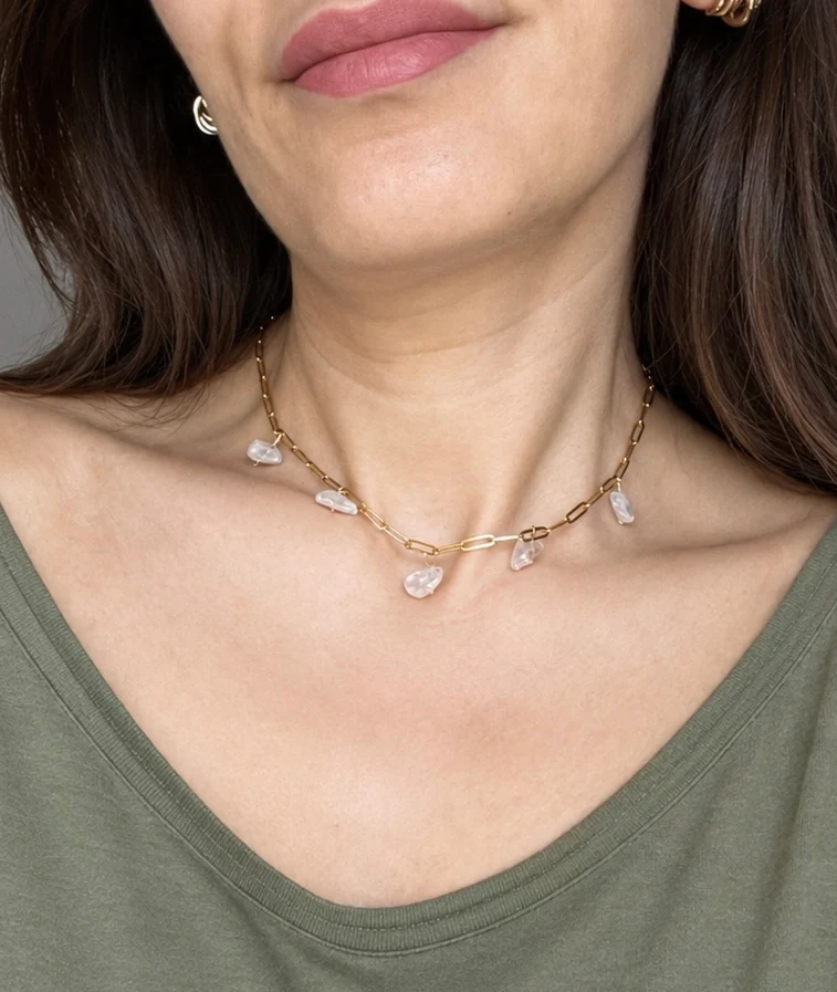 Moonlight Quartz Halsband