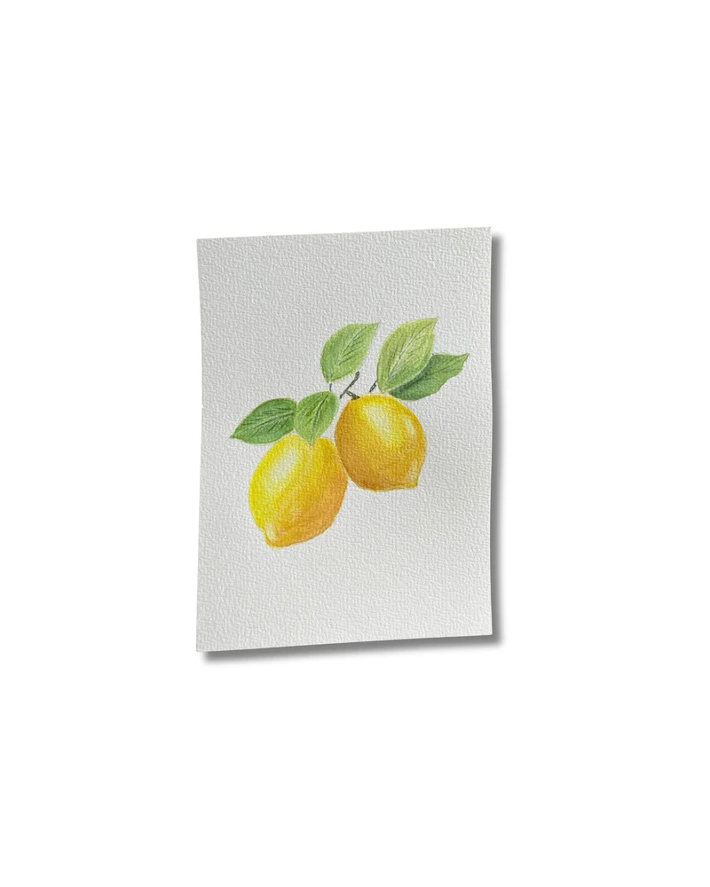 Sunlit Lemons Original