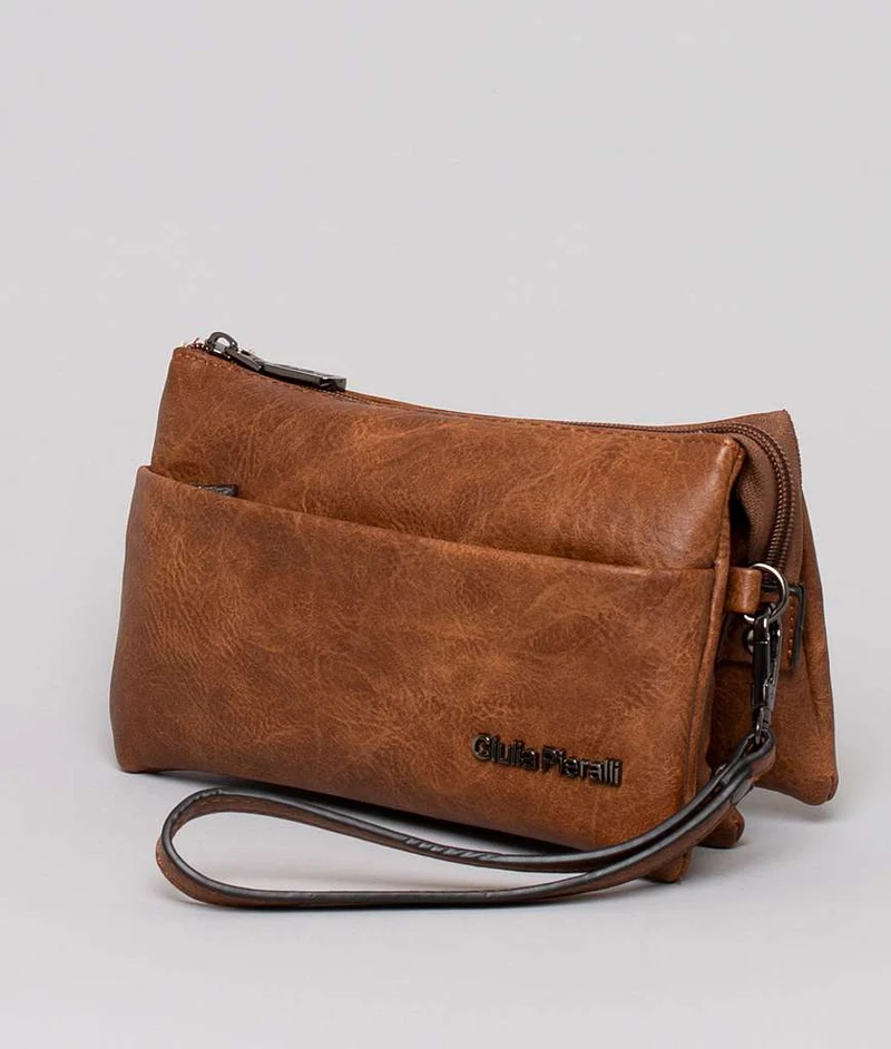 Giulia Pieralli Classic Walletbag Cognac