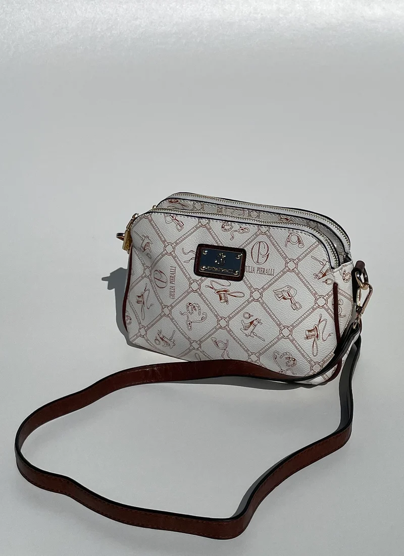 Giulia Pieralli Small Shoulderbag Beigebrown