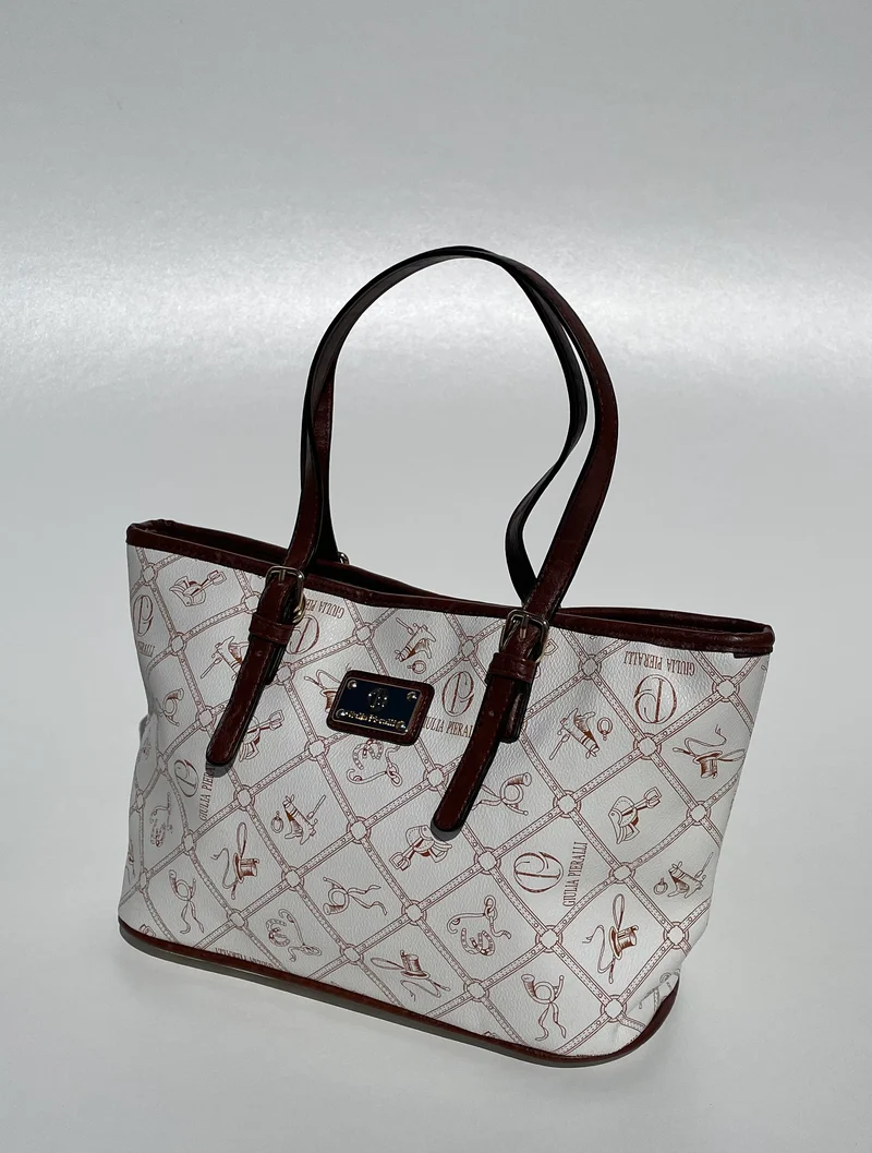 Giulia Pieralli Tote Bag Small Beigebrown