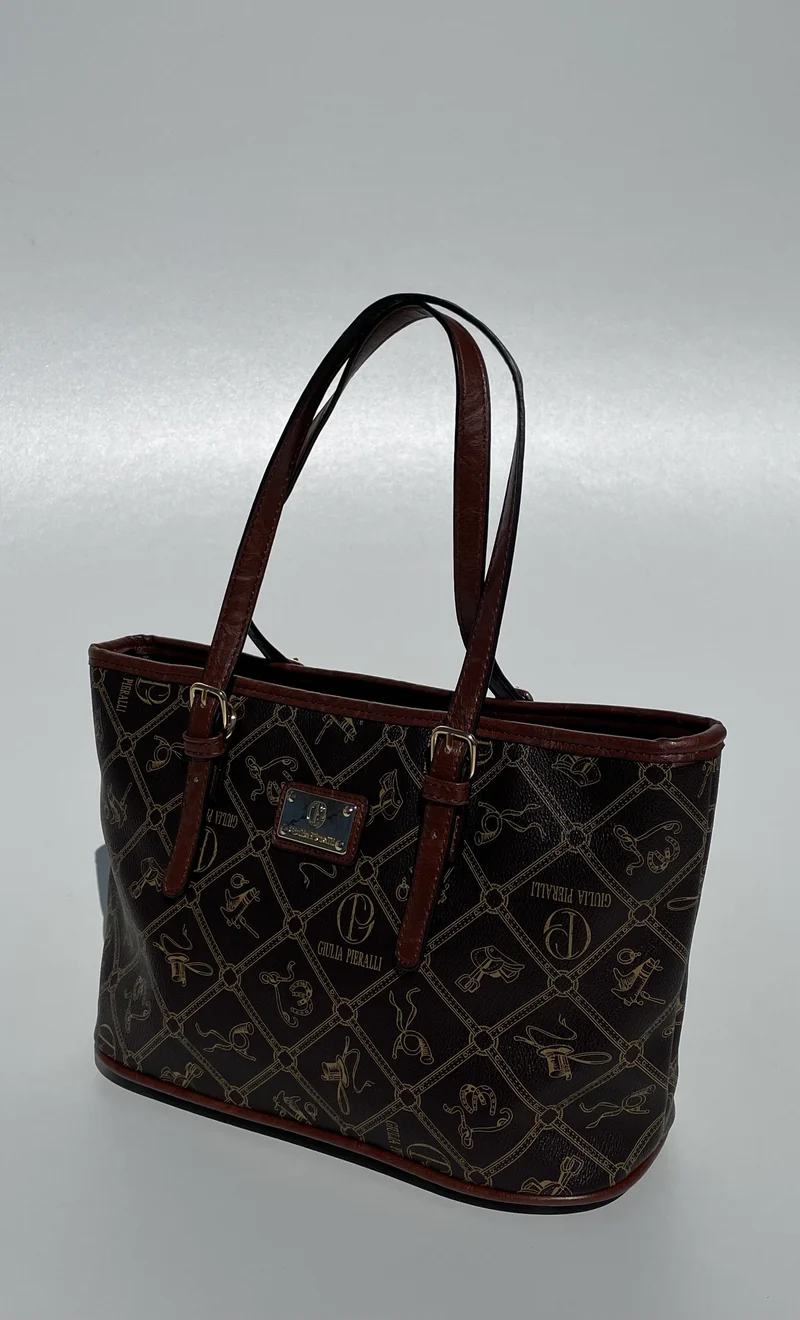 Giulia Pieralli Tote Bag Small Coffebrown
