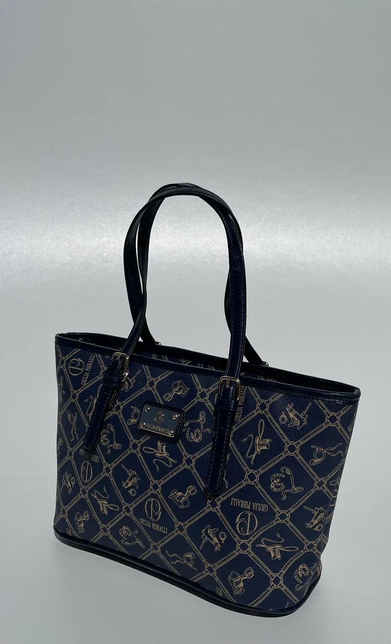 Giulia Pieralli Tote Bag Small Blue