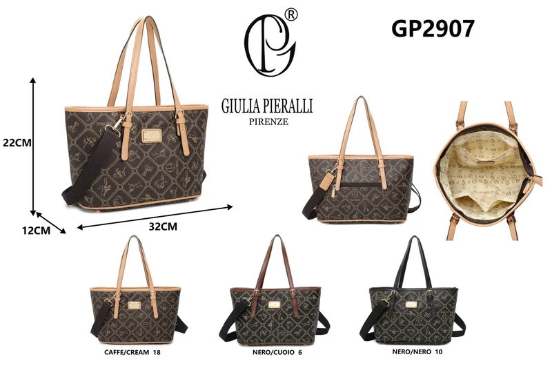 Giulia Pieralli Tote Bag Small Black