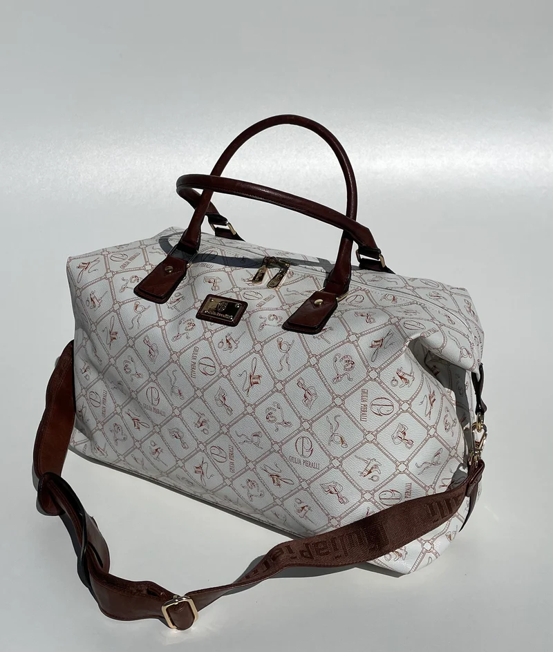 Giulia Pieralli Weekendbag Beige Brown