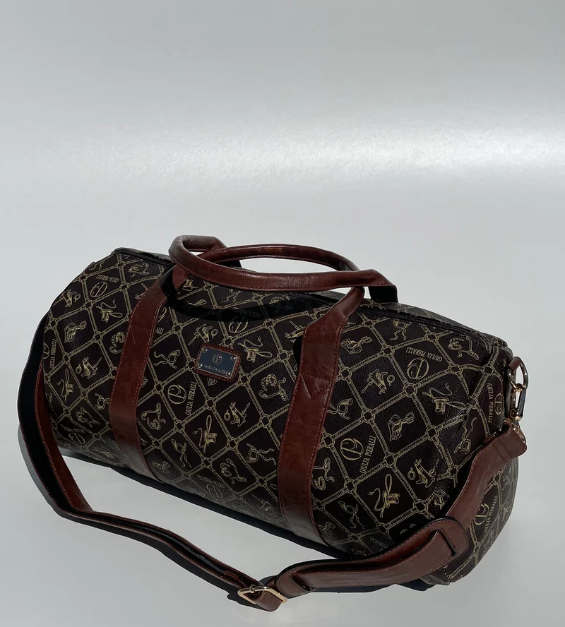 Giulia Pieralli Logo Uni Duffelbag Blackbrown