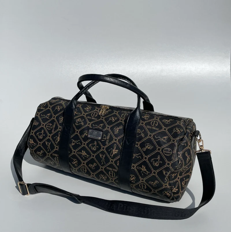 Giulia Pieralli Logo Uni Duffelbag Black