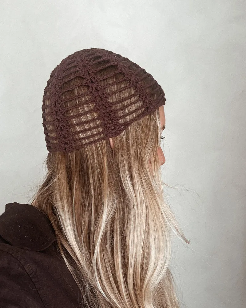 Net Hat - Brun