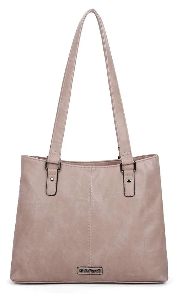 Giulia Pieralli Classic Shoulderbag Taupe
