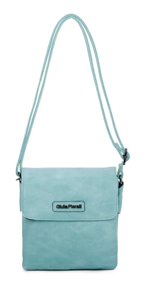 Giulia Pieralli Classic Flapbag Small Turkis
