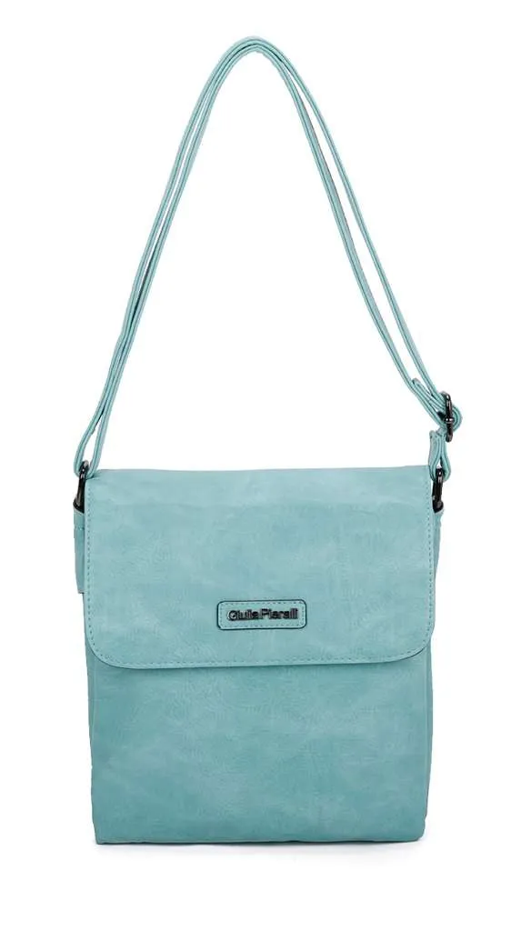 Giulia Pieralli Classic Flapbag Large Turkis