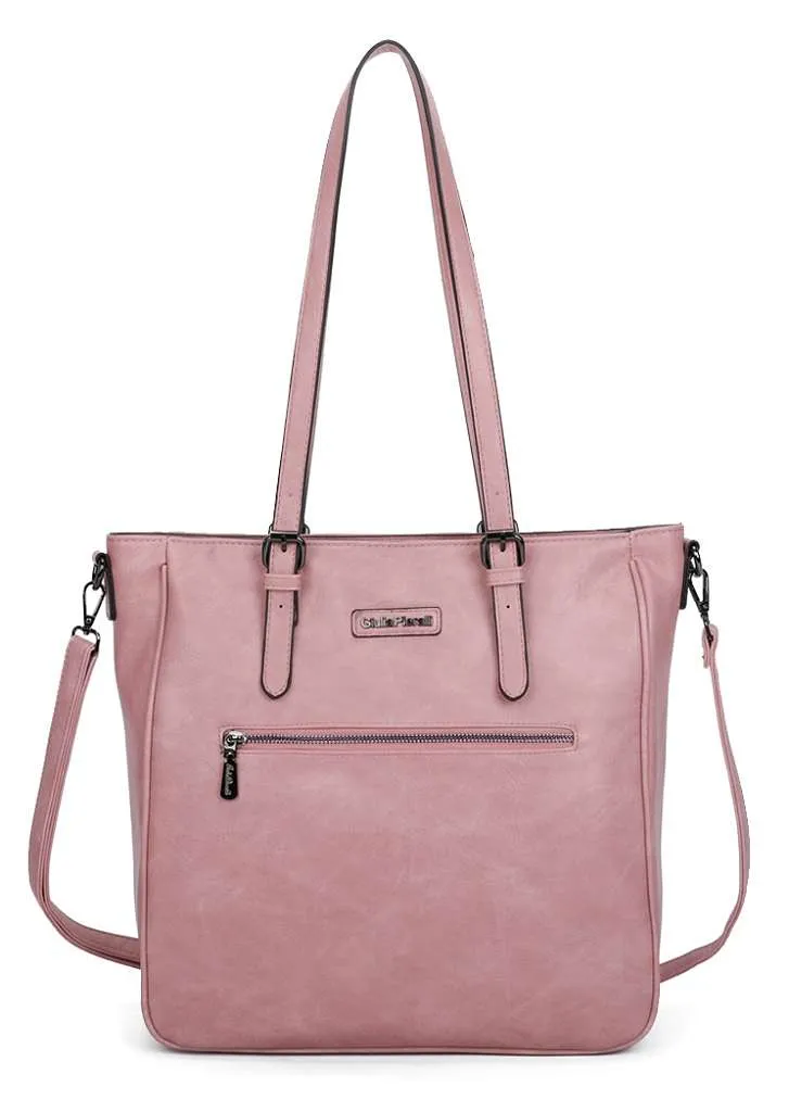 Giulia Pieralli Classic Laptop Shopper Pink