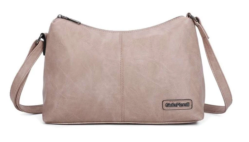 Giulia Pieralli Classic U-shaped Shoulderbag Taupe
