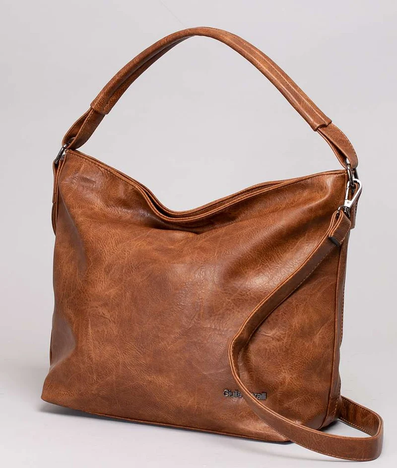 Giulia Pieralli Classic Sack Bucketbag Cognac