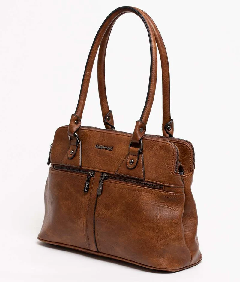 Giulia Pieralli Classic Workingbag Cognac
