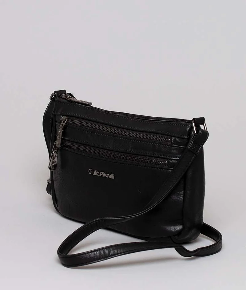 Giulia Pieralli Classic Crossbody Medium Black