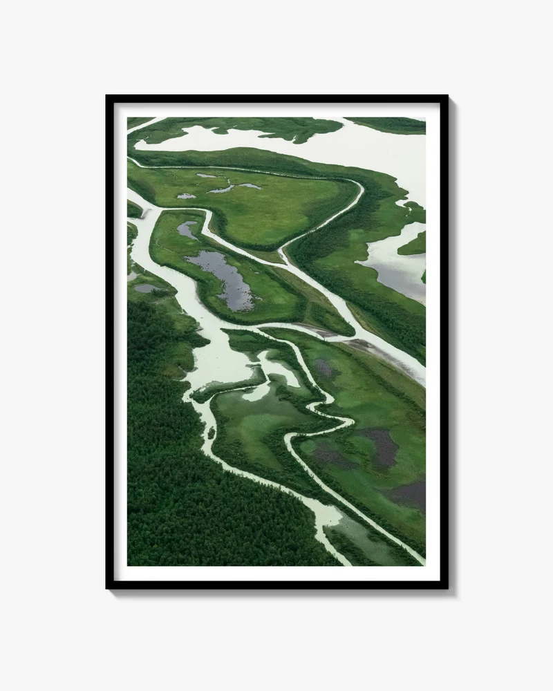 Sarek Delta Fine Art Print