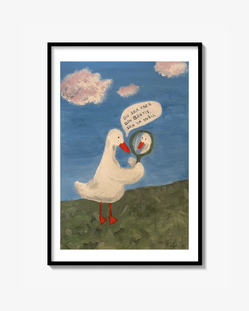 Anki practicing selflove Poster