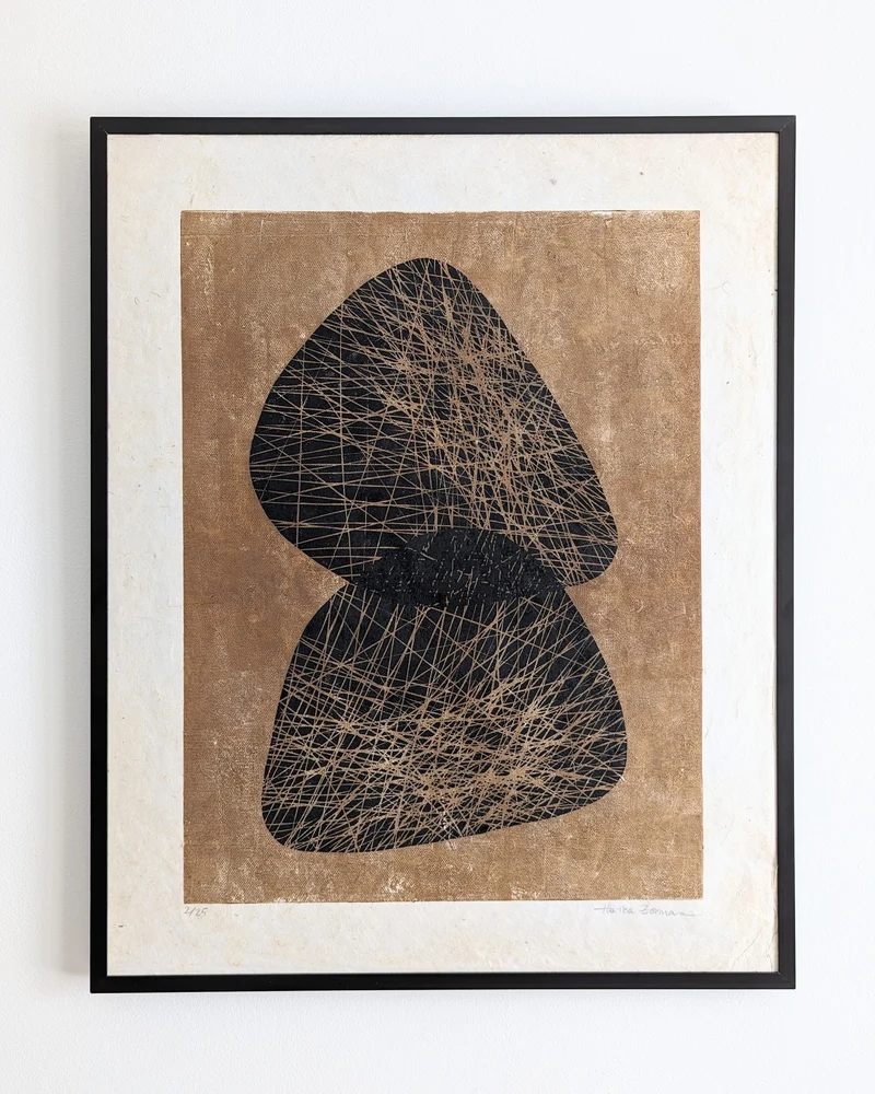 "Balance" - Linocut Print